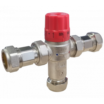 22mm ART35 DZR Brass Thermostatic Mixing Valve