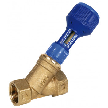 20mm ART26 DZR Brass Double Regulating Valve BSPP PN20 - Standard Flow