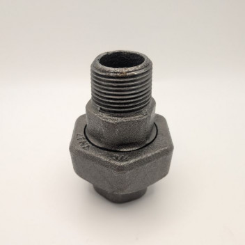 40mm OA257 Black Malleable Iron Male/Female Union