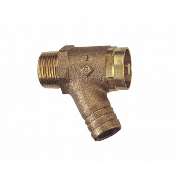 25mm D340 Bronze Lockshield Drain Tap PN10