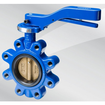 65mm 970W Ductile Iron Fully-Lugged Butterfly Valve PN16