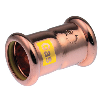 22mm Xpress Copper GAS Straight Coupling SG1 - 39701