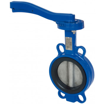 200mm ART115 Ductile Iron Wafer Butterfly Valve PN16