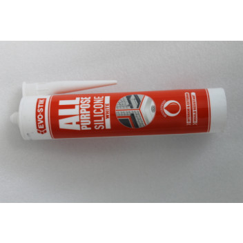 Evo-Stik Silicone Sealant White