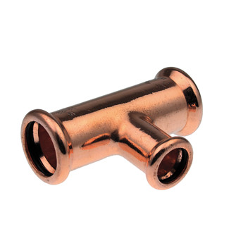 54x54x28mm Xpress Copper Reducing Branch Tee S25 - 38505