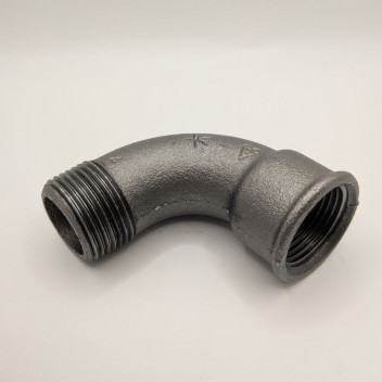 15mm OA192 Black Malleable Iron Male/Female Bend