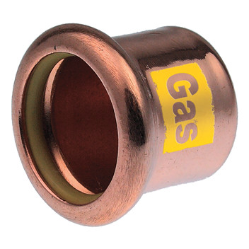 15mm Xpress Copper GAS Stop End SG61 - 39880