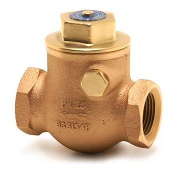 20mm 1060A Bronze Swing Check Valve BSPT PN25 FxF