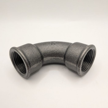15mm OA193 Black Malleable Iron Bend