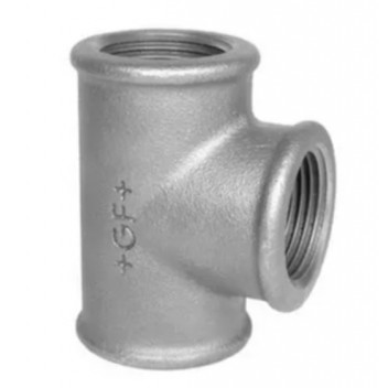 50mm F130 Galvanised Malleable Iron Tee