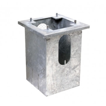 BasicCharge/Classic Galvanised Steel Ground Mounting Base