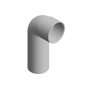 40mm 207.15.92 Grey 92deg Spigot/Socket Bend
