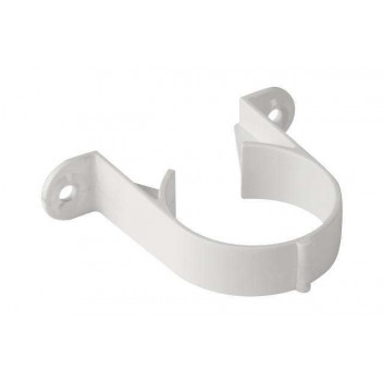 32mm 240.125W White Terrain Pipe Fixing Clip