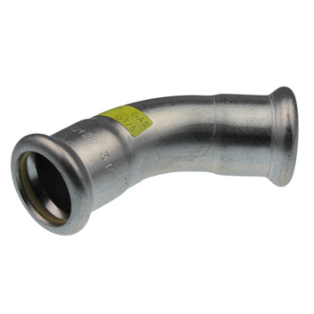 76.1 Xpress Stainless GAS 45Deg Elbow SSG21 - 20511