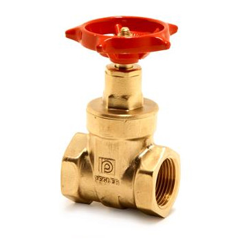 32mm 1065 Brass Gate Valve BSPT PN16 FxF