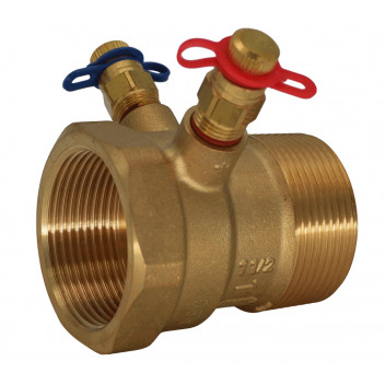 15mm ART67 DZR Brass Metering Station BSPP PN25 - Low Flow