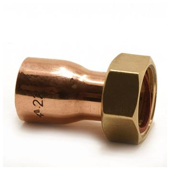 22x3/4\" Endfeed Flat Faced Union Adaptor N68FF - 89535