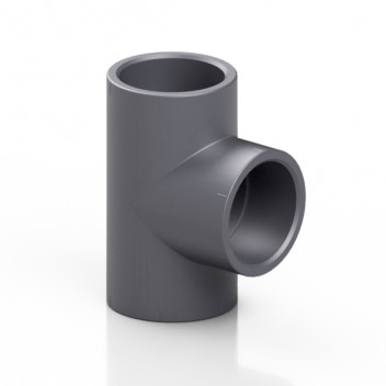 1 1/4\" TIA PVC-U Plain Solvent Cement Tee