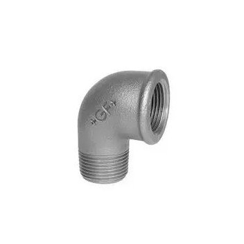 32mm F92 Galvanised Malleable Iron M/F Elbow