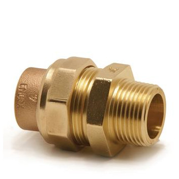 15mm x 1/2\" N69 Straight Male Union Connector