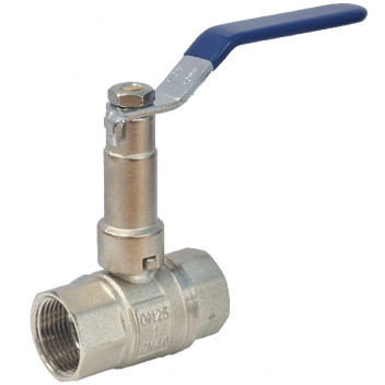 50mm ART40P-97X4B Brass Ball Valve with Extended Blue Lever BSPP