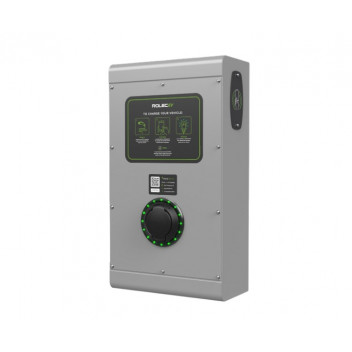 SecuriCharge Smart EV Charger - 1x up to 7.4kW Type 2 Socket - Grey