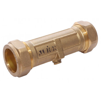 15mm ART37 DZR Brass Compression Double Check Valve PN10