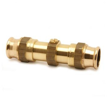 22mm PS4426 DZR Brass Double Check Valve Pressfit Ends PN10