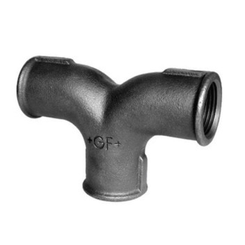 15mm F132 Black Malleable Iron Twin Elbow