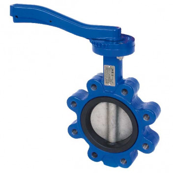 50mm ART135 Ductile Iron Lugged and Tapped Butterfly Valve PN16