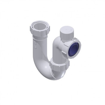 40mm 431.15 White Tubular Anti Syphon Swivel P Trap