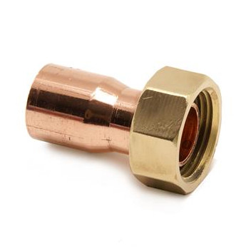 22x3/4\" Endfeed Straight Gas Meter Union N68M - 89520