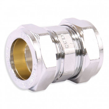 54mm Chrome Compression Coupling CP301