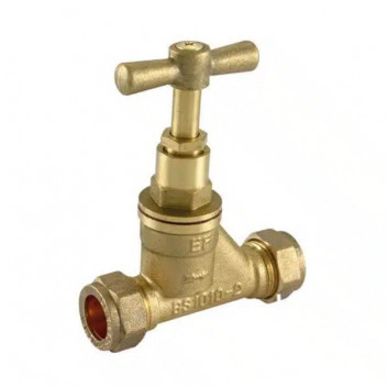 28mm EN1213 (BS1010) Brass Stopcock CxC