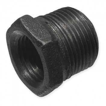 10 x 8mm Black Wrought Iron Bush