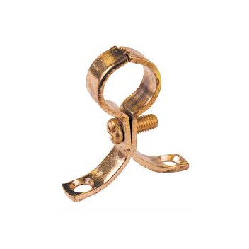 22mm A623 Pressed Brass Screw On Bracket