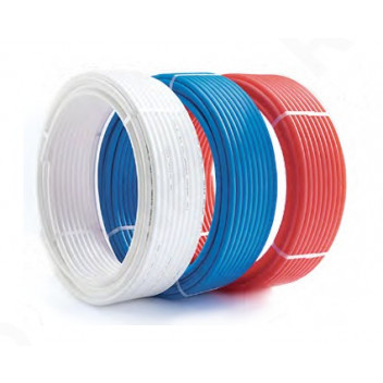 16mm PEX/AL/PEX B Rated BLUE Insulated Pipe - 100 Metre Length
