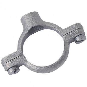 100mm A529 Metric Galvanised Malleable Iron Single Pipe Ring